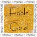 Pat McClendon porcelain artist, owner and developer of Fools Gold logo